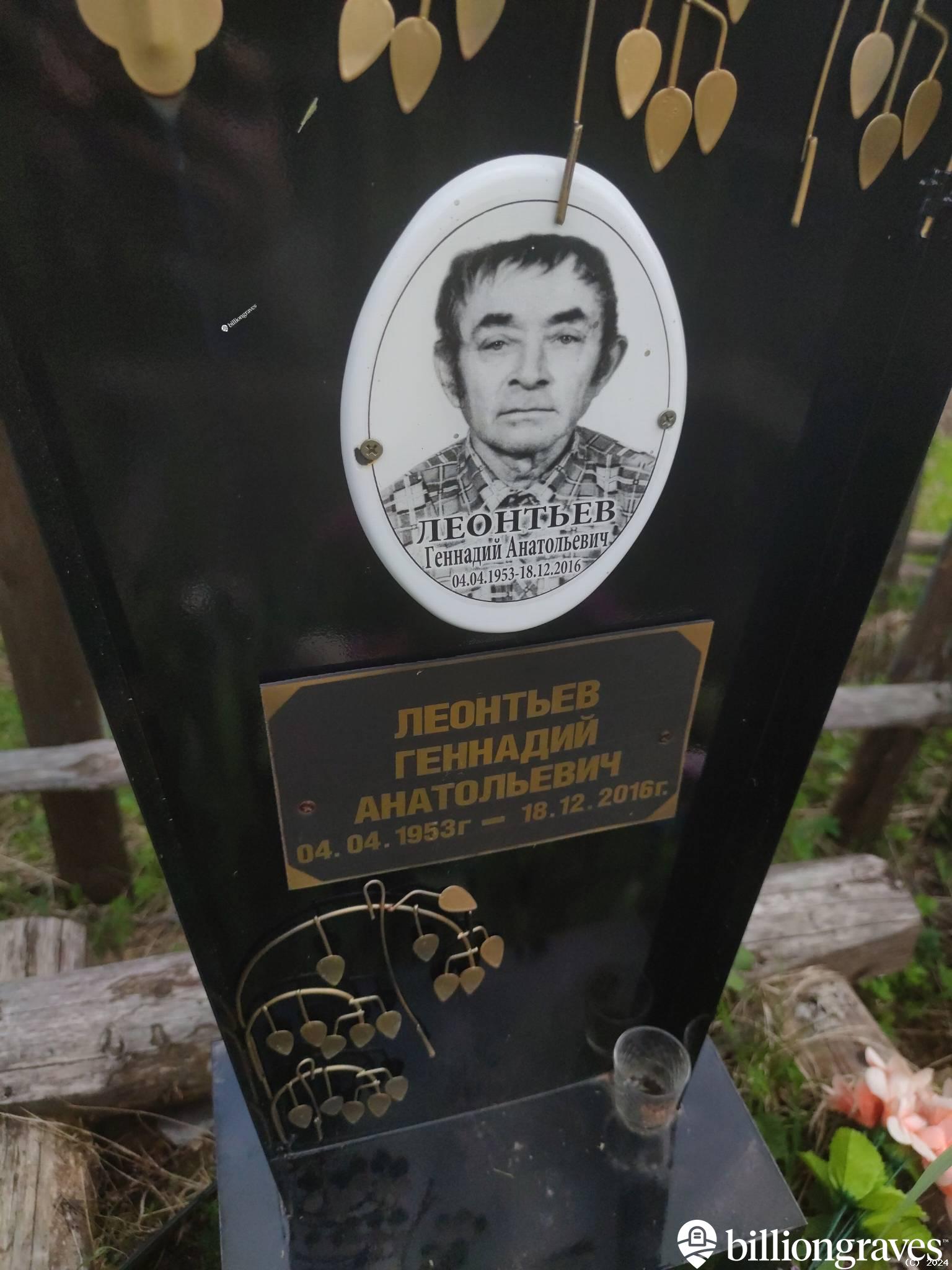 Леонтьев Геннадий Анатольевич