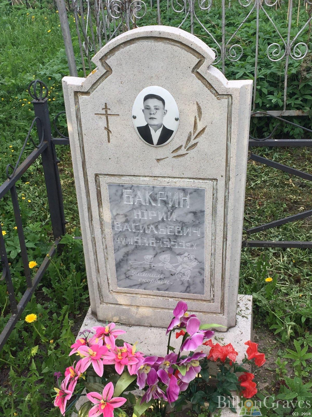 Бакрин Юрий Васильевич