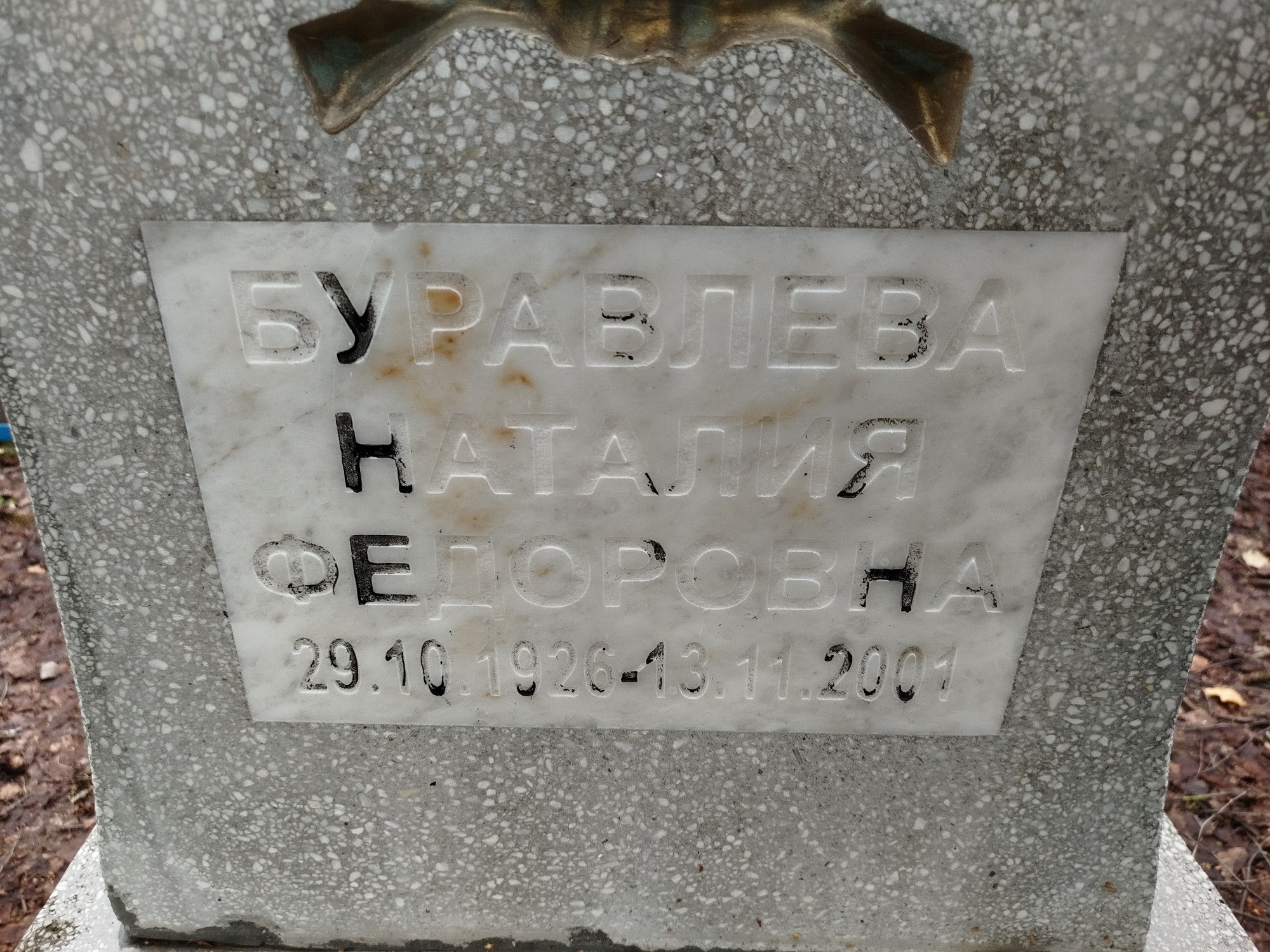 Буравлева Наталья Федоровна