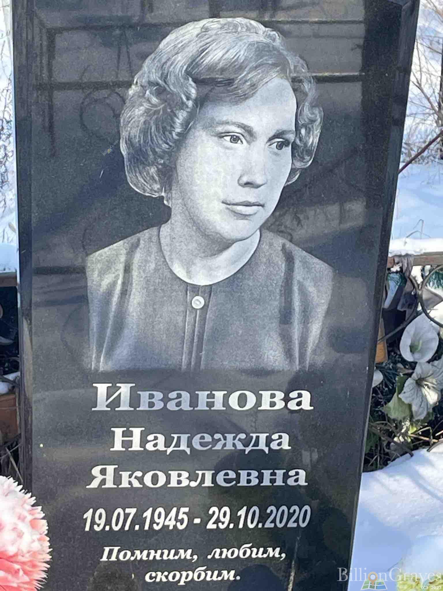 Иванова Надежда Яковлевна