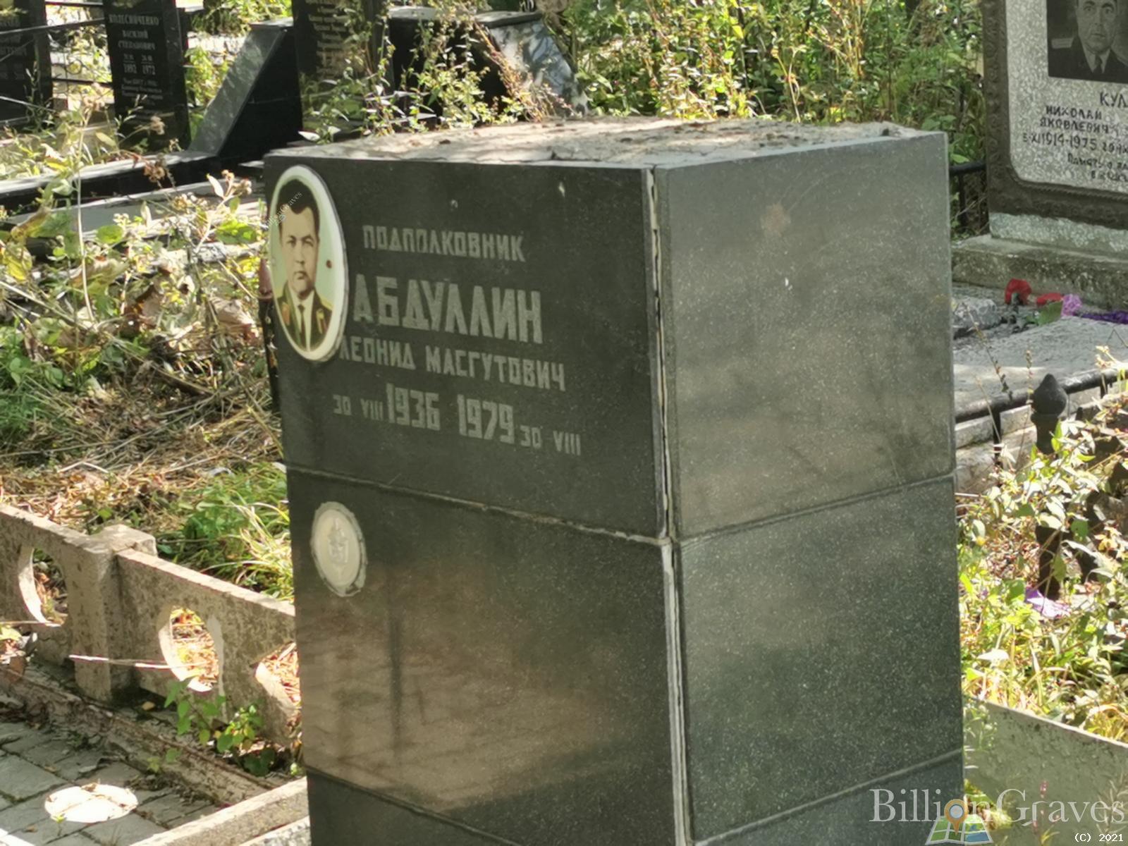 Абдуллин Леонид Масгутович