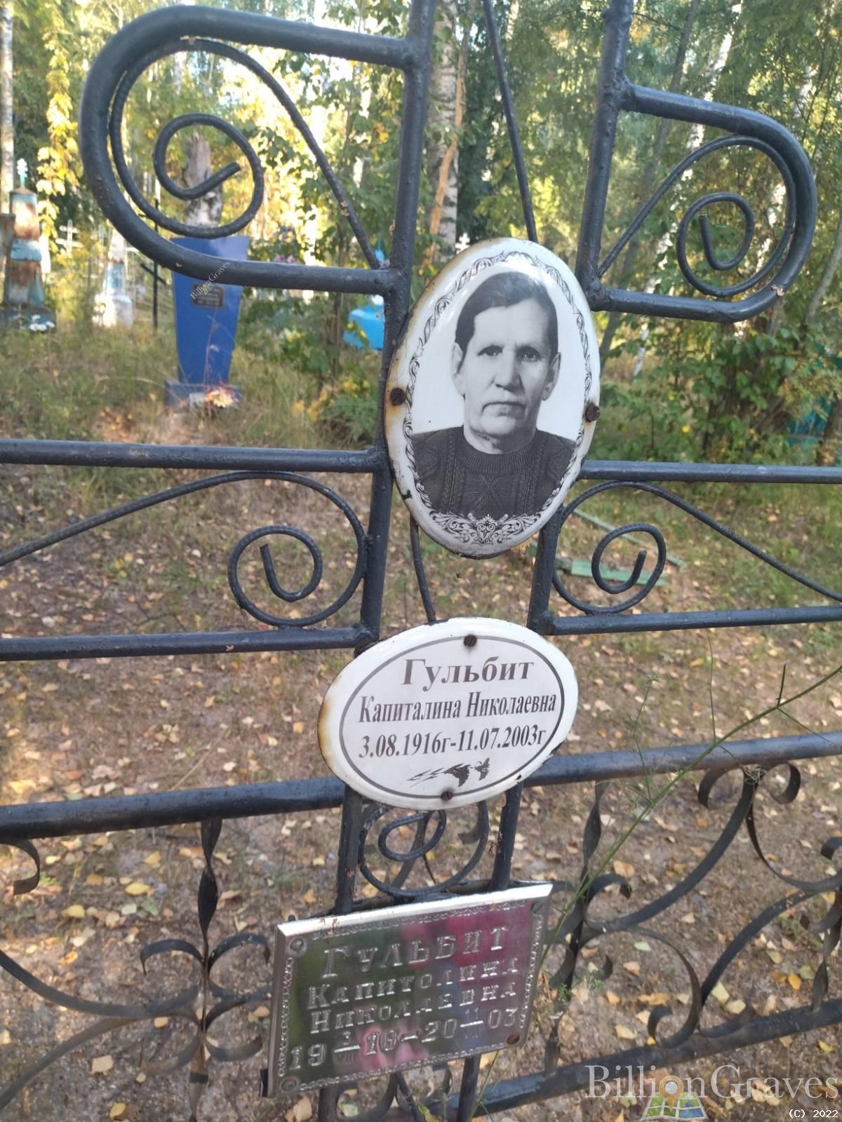 Гульбит Капиталина Николаевна