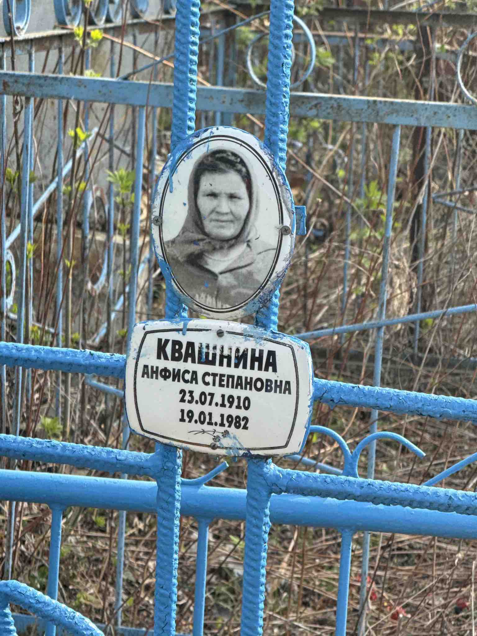 Квашнина Анфиса Степановна