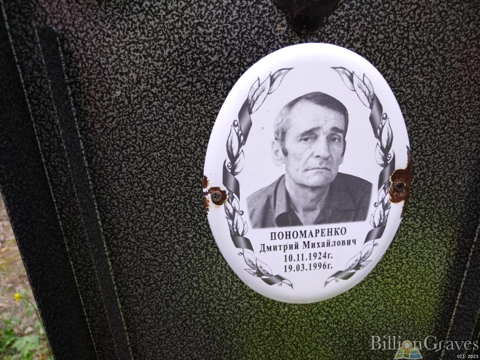 Пономаренко Дмитрий Михайлович