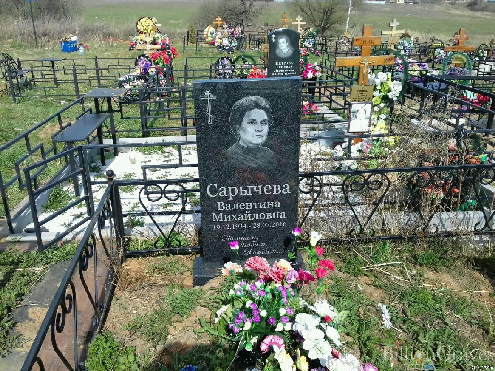 Сарычева Валентина Михайловна