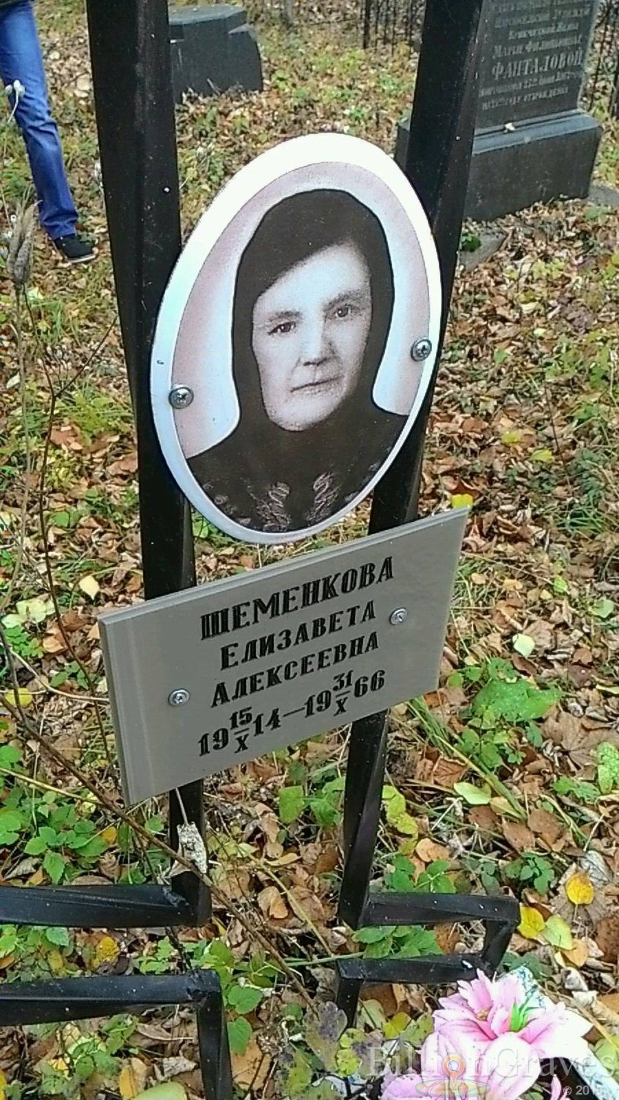 Шеменкова Елизавета Алексеевна