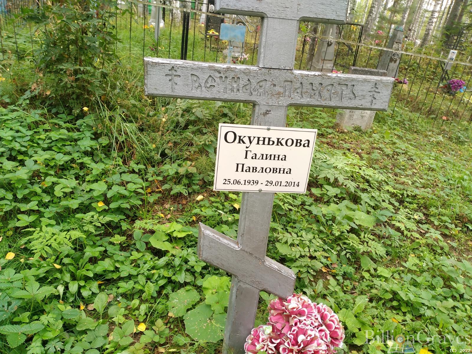 Окунькова Галина Павловна