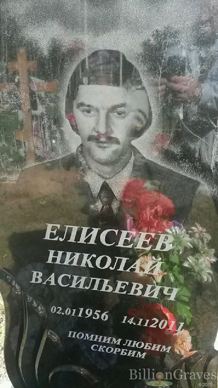 Елисеев Николай Васильевич