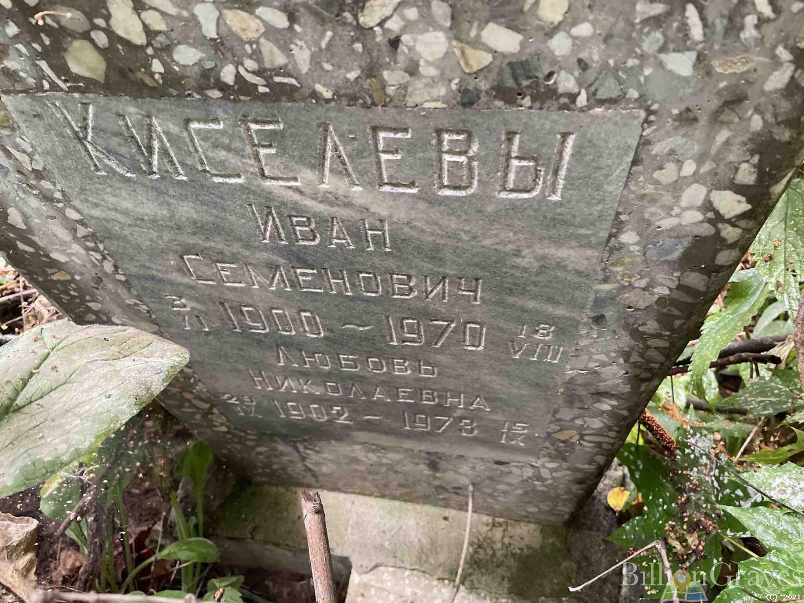 Киселева Любовь Николаевна