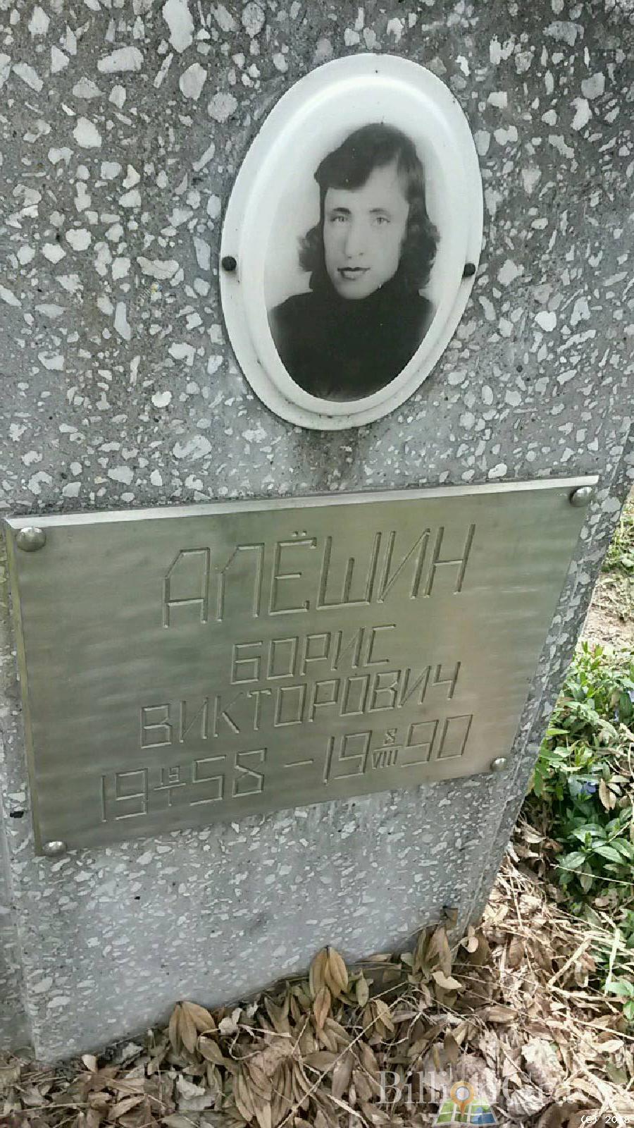алешин борис викторович