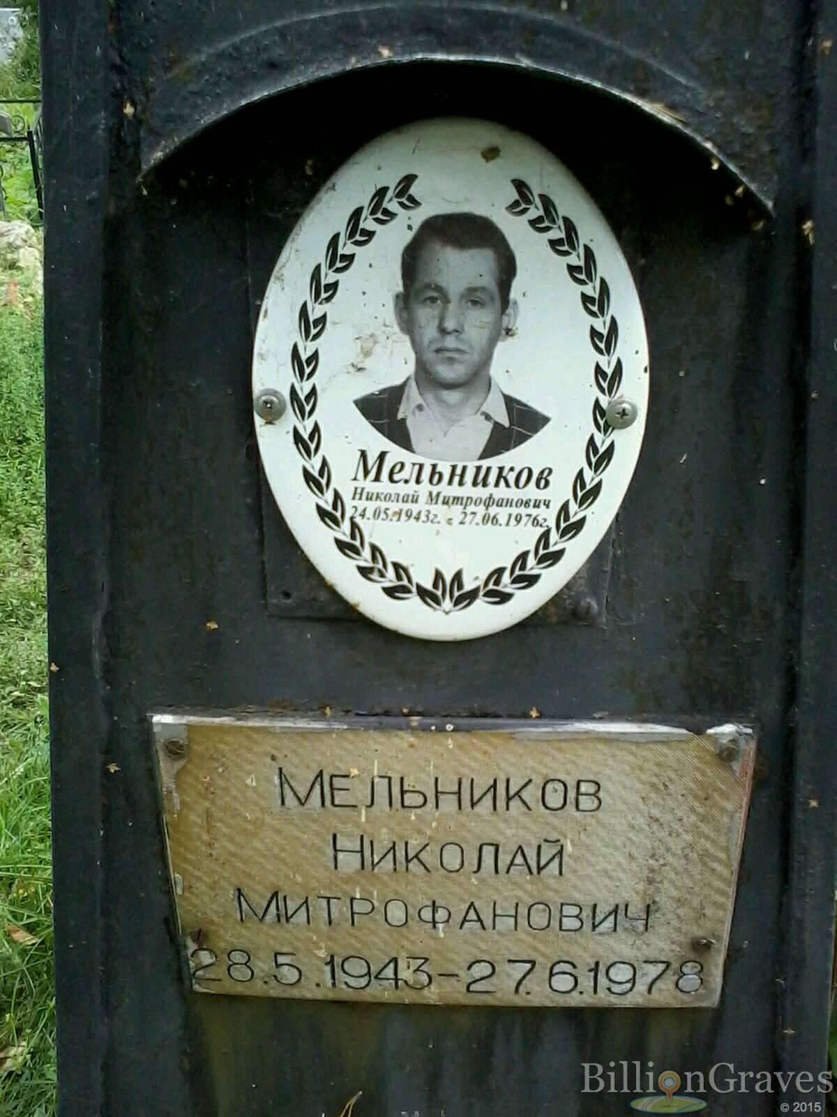 Мельников Николай Митрофанович