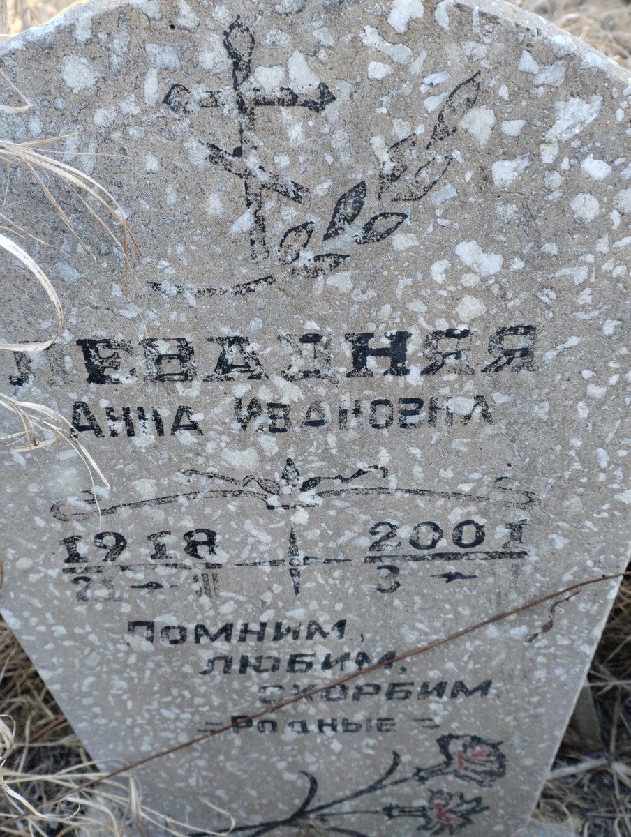 Левадняя Анна Ивановна