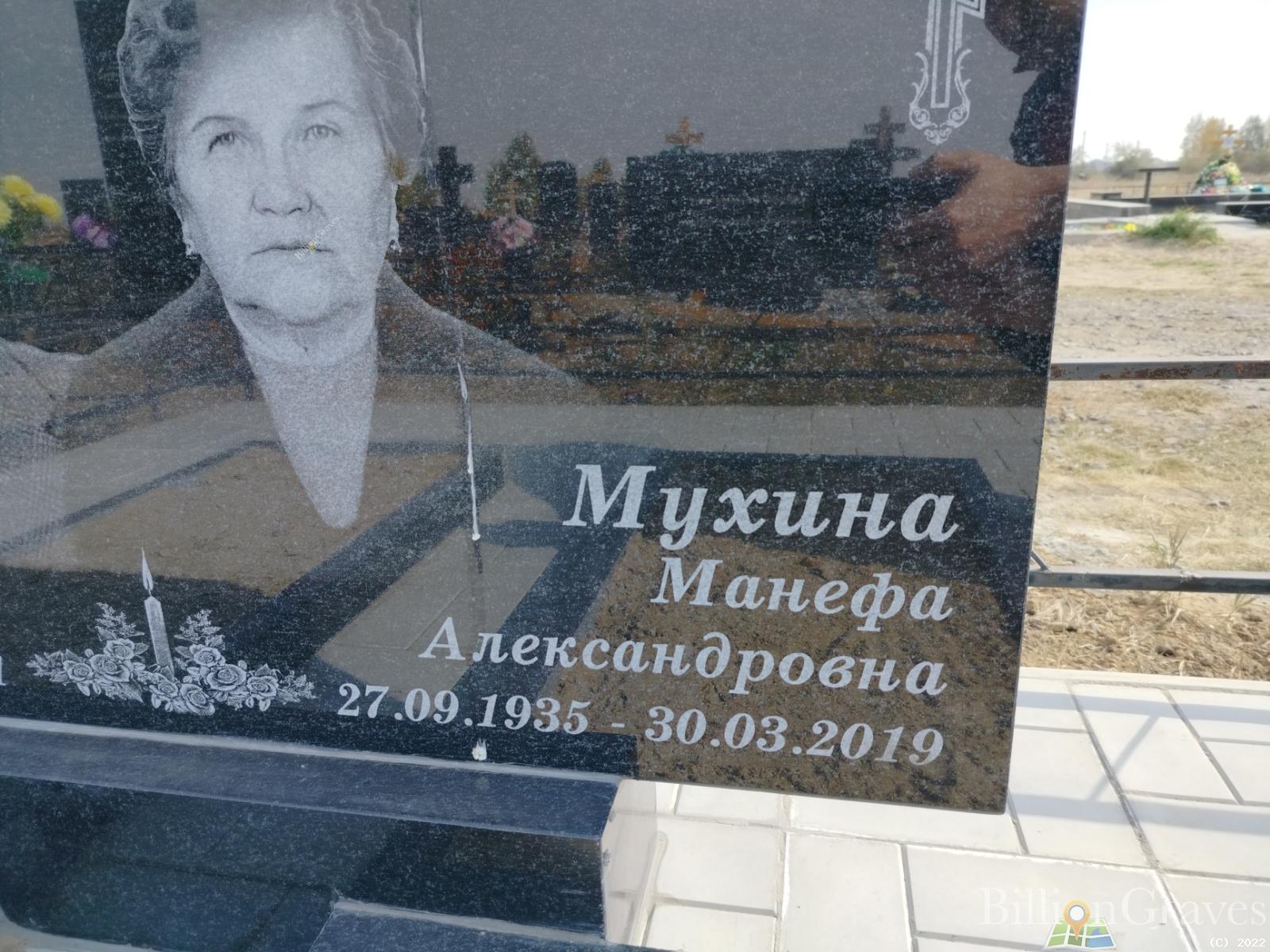 Мухина Манефа Александровна