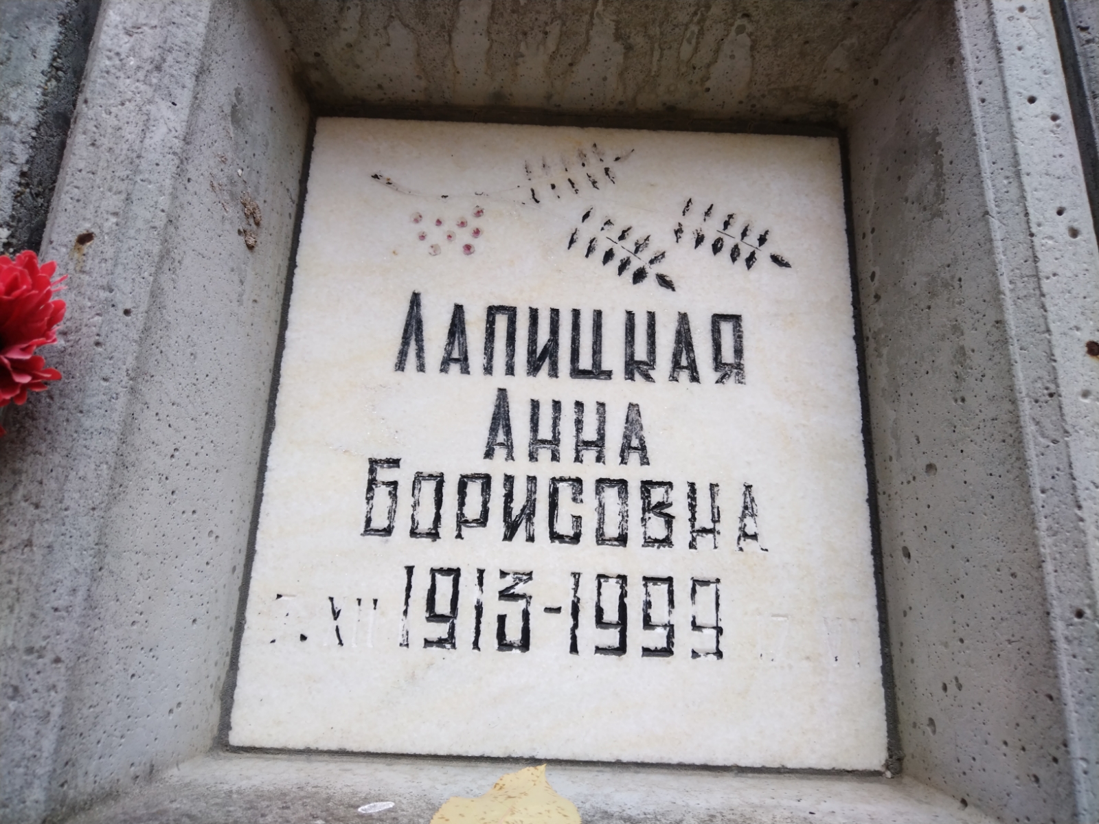 Лапицкая Анна Борисовна