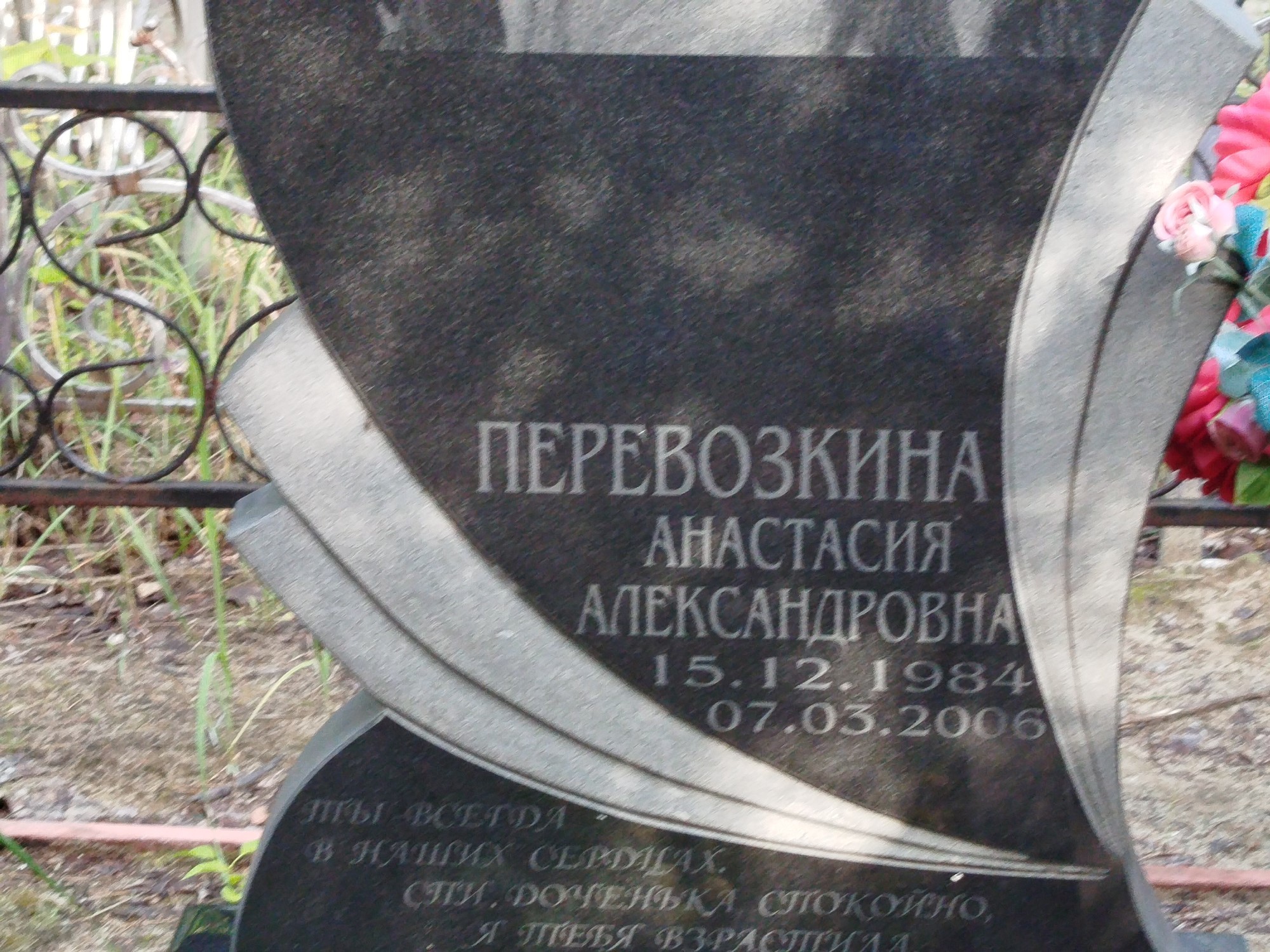 Перевозкина Анастасия Александровна