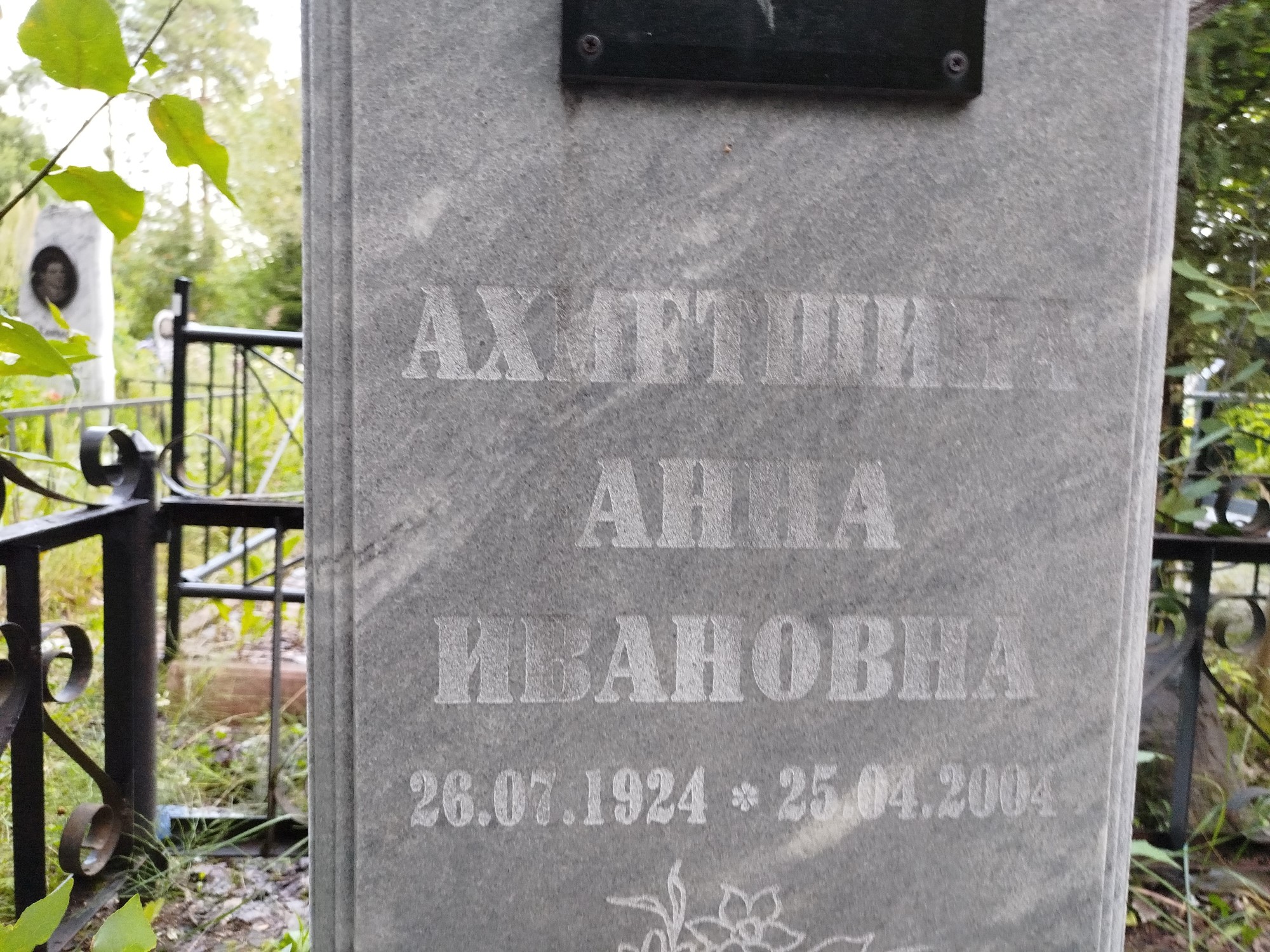 Ахметшина Анна Ивановна