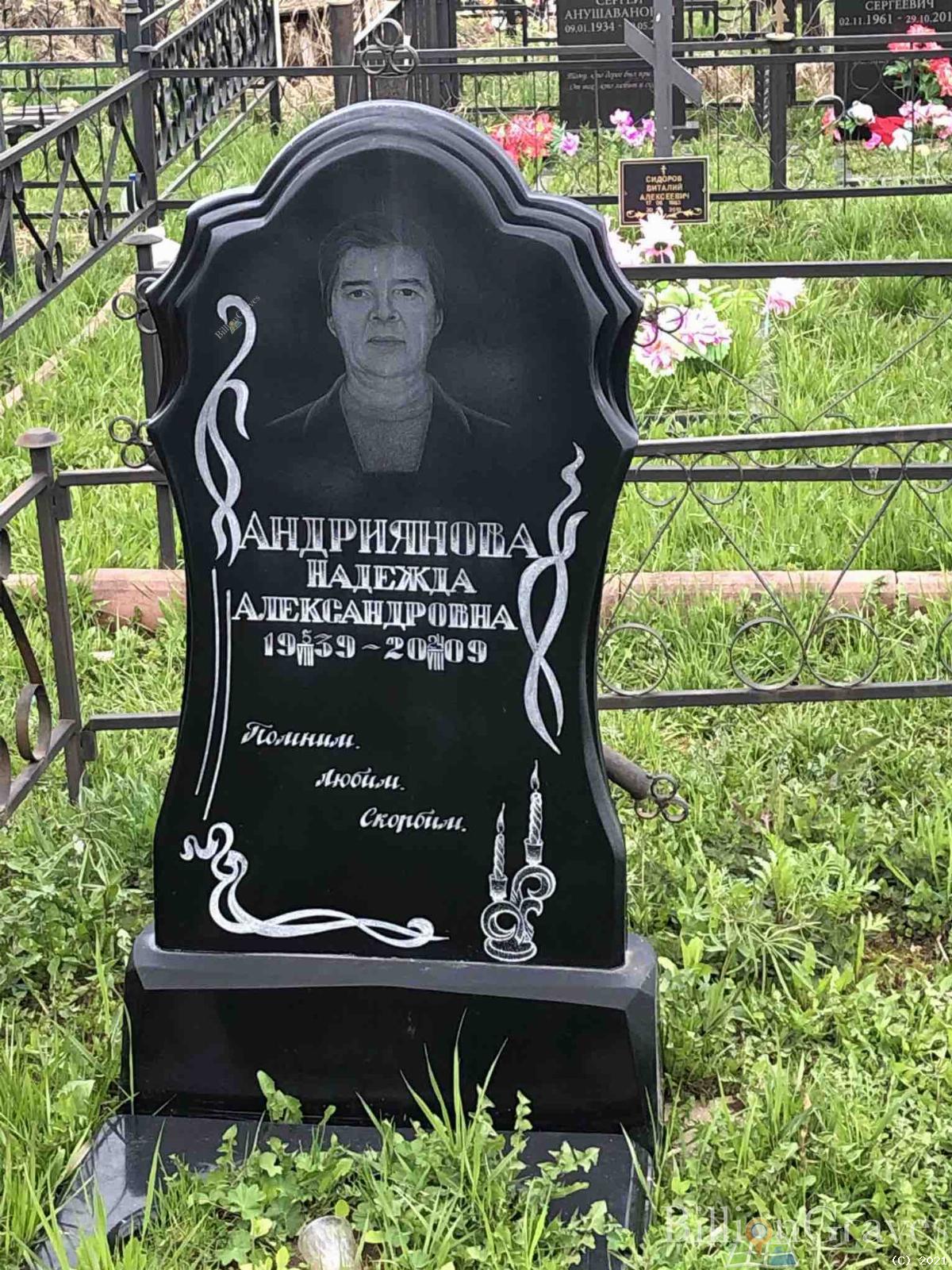 Андриянова Надежда Александровна