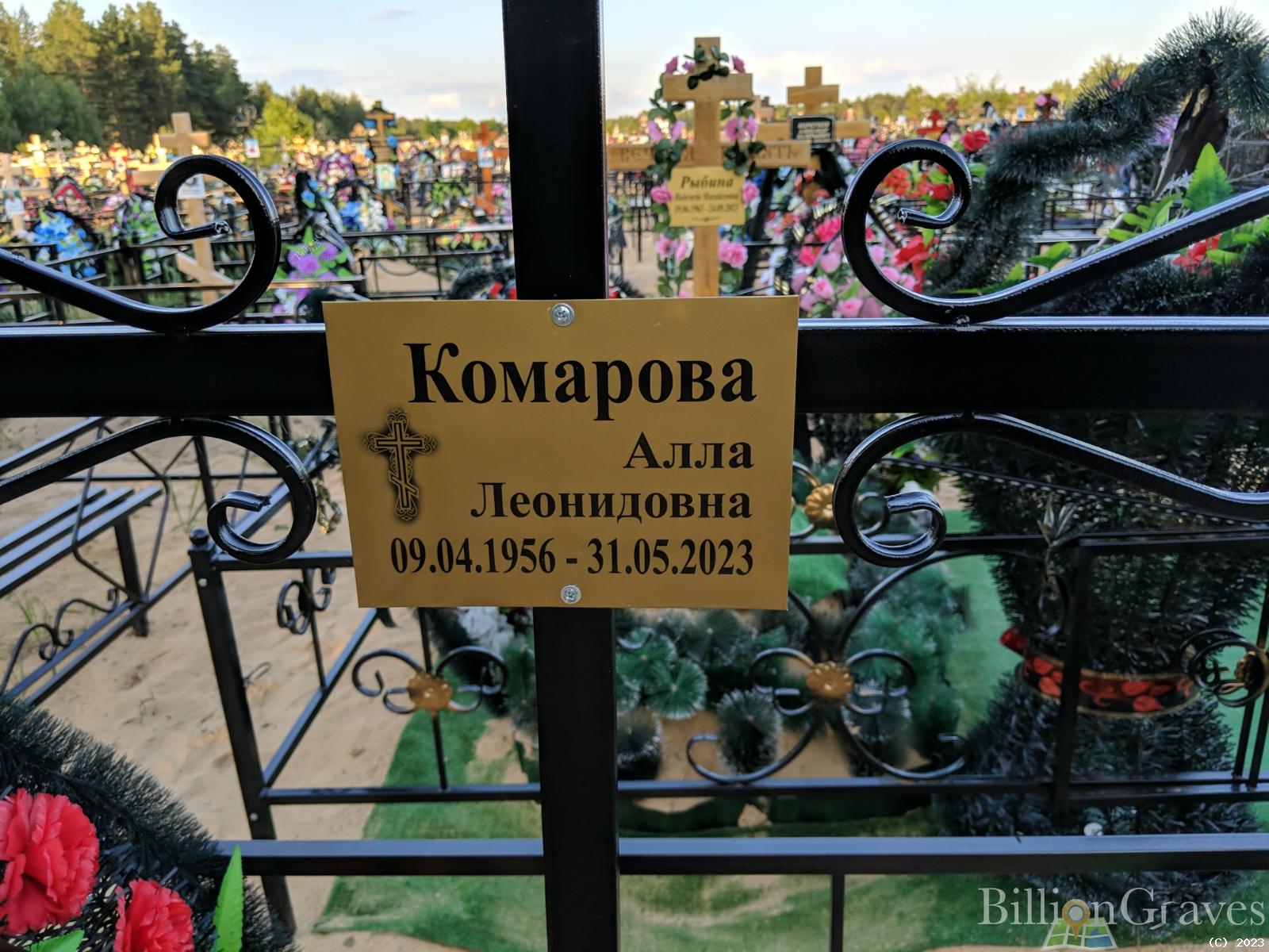 Комарова Алла Леонидовна