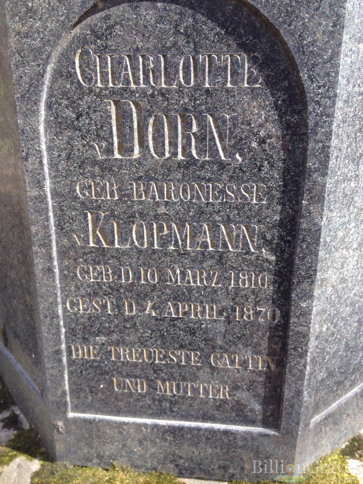 von Dorn Charlotte