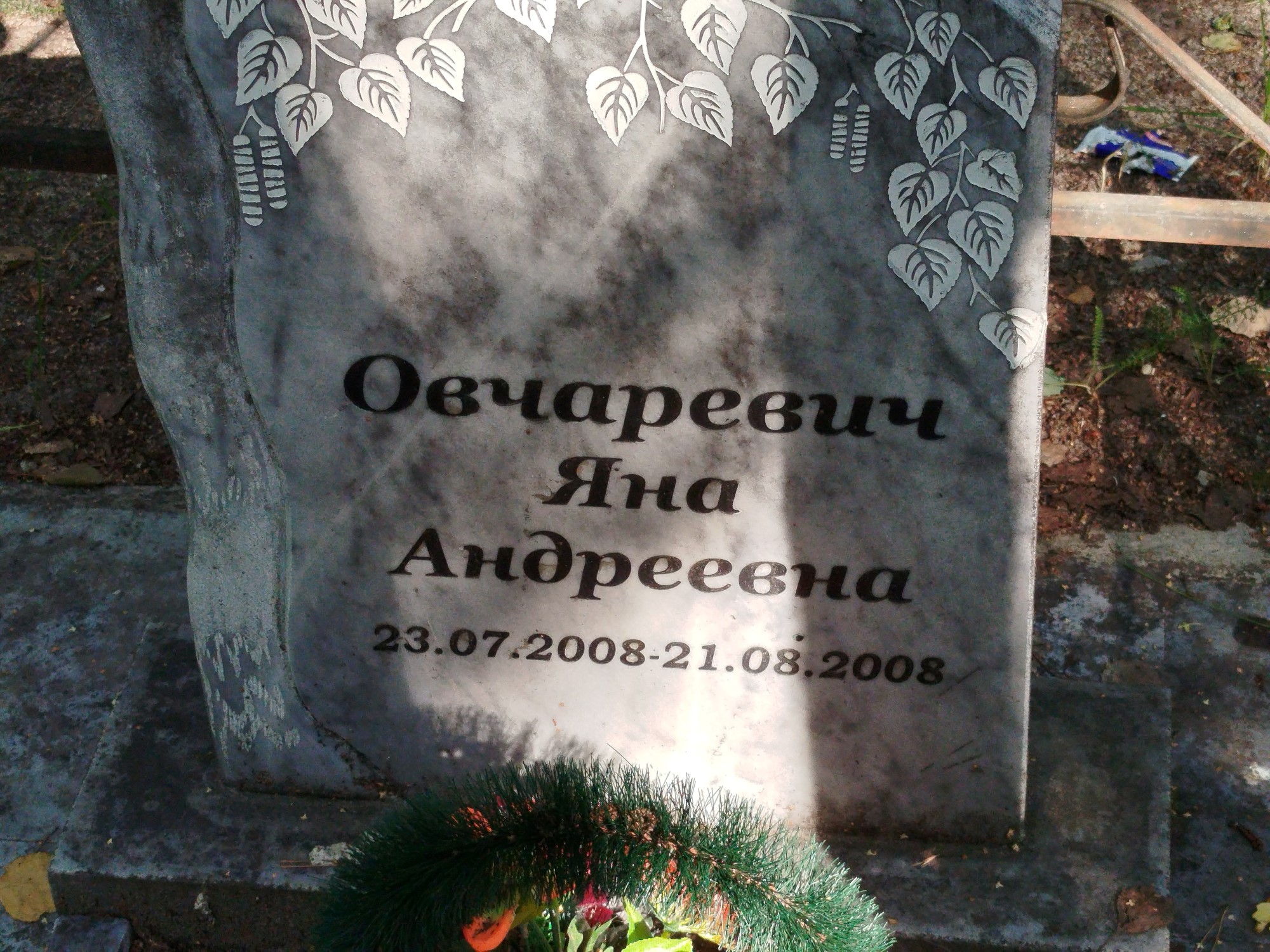 Овчаревич Яна Андреевна