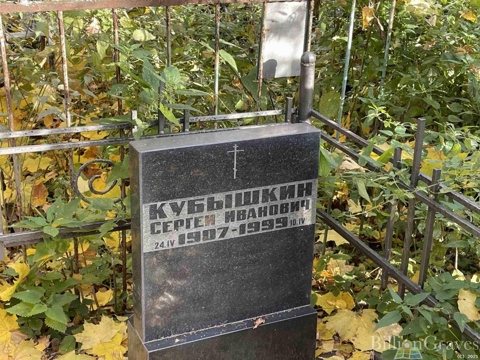 Кубышкин Сергей Иванович