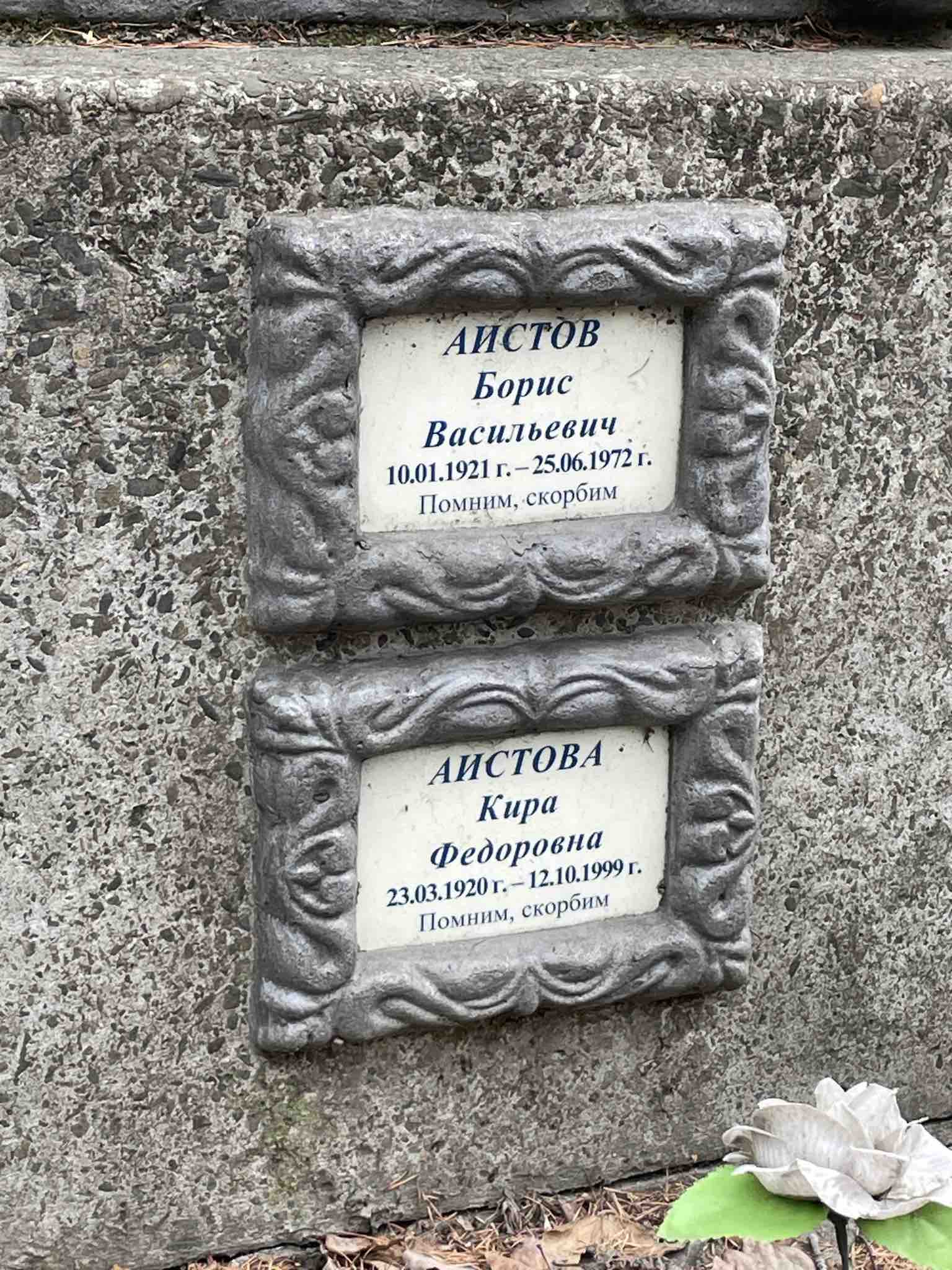Аистов Борис Васильевич