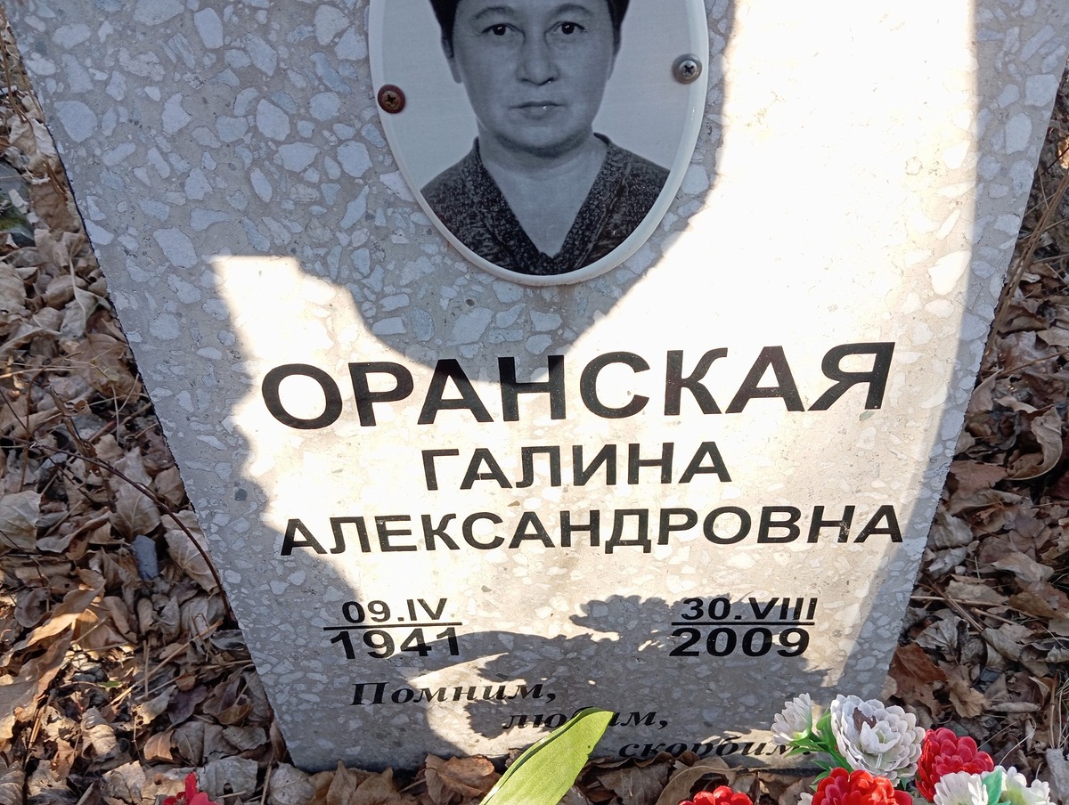 Оранская Галина Александровна