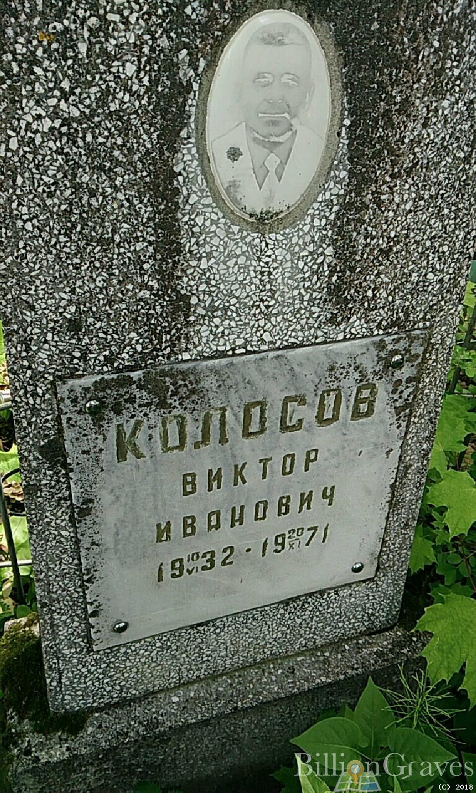 Колосов Виктор Иванович