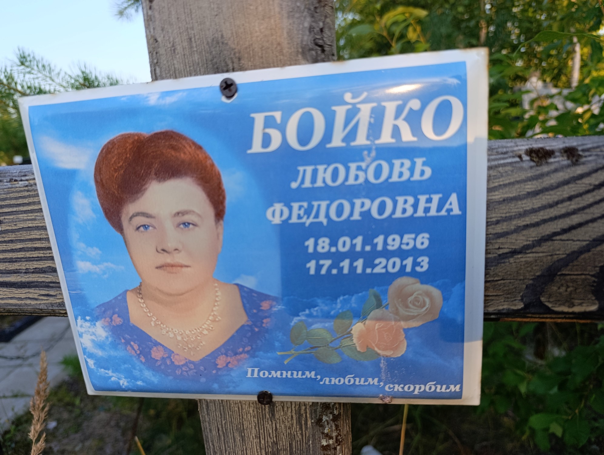 Бойко Любовь Федоровна