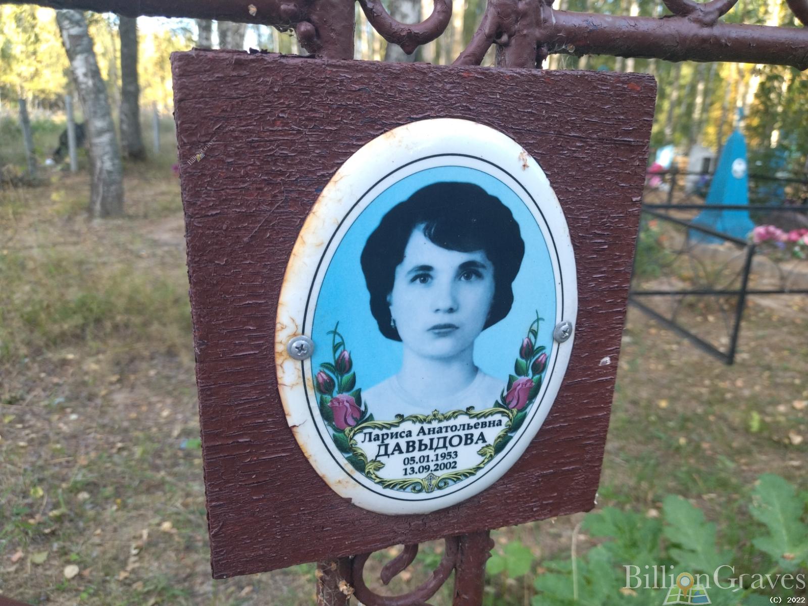 Давыдова Лариса Анатольевна