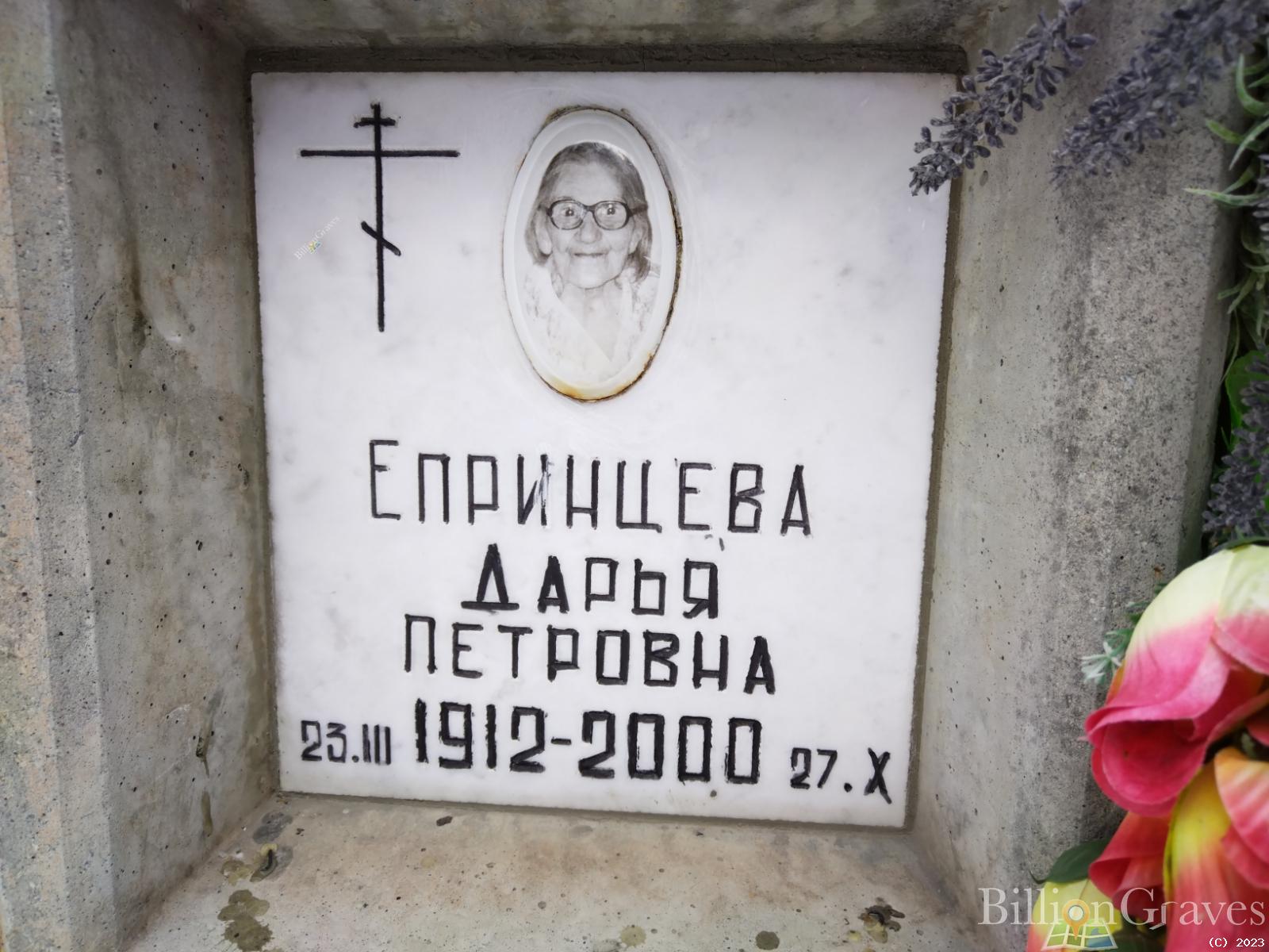 Епринцева Дарья Петровна