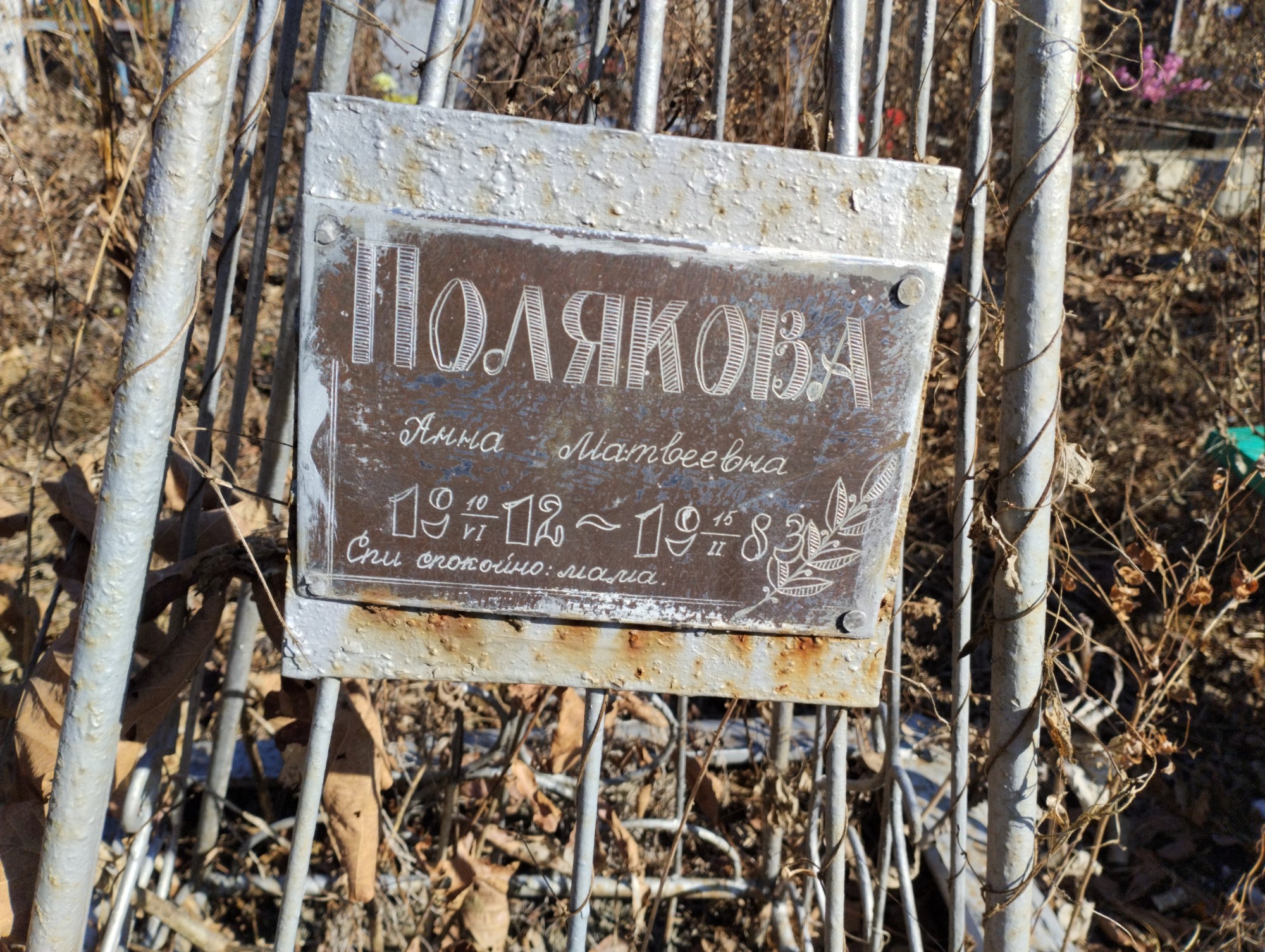 Полякова Анна Матвеевна