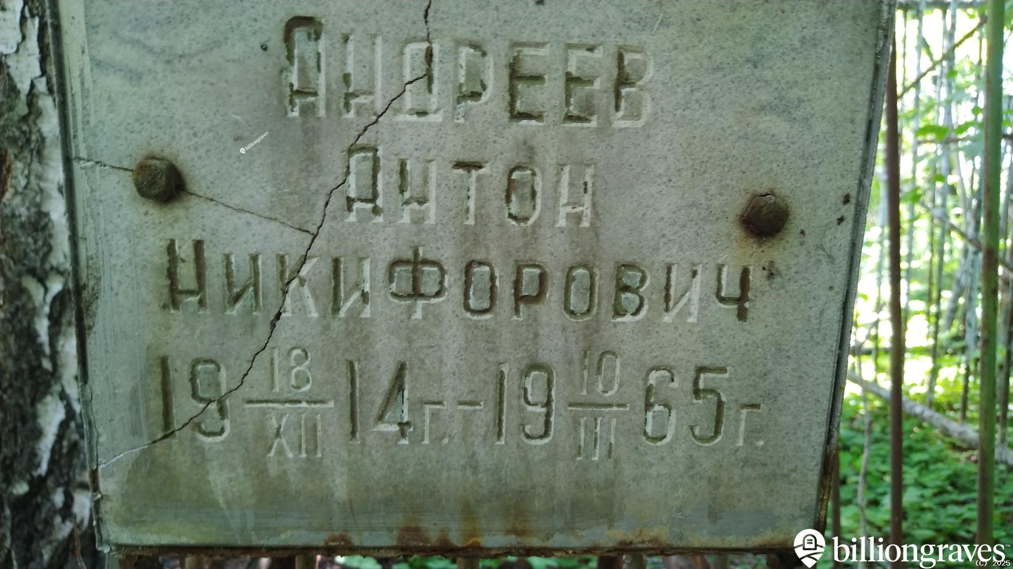 Андреев Антон Никифорович