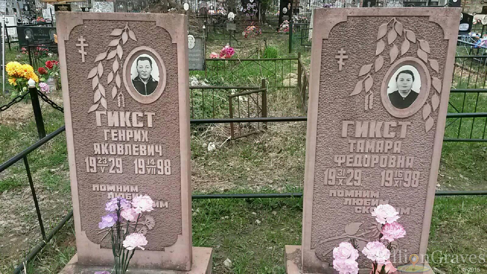 гикст генрих яковлевич