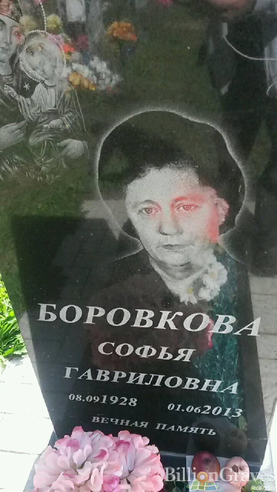 Боровкова Софья Гавриловна