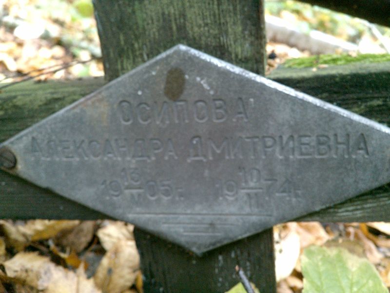 Осипова Александра Дмитриевна
