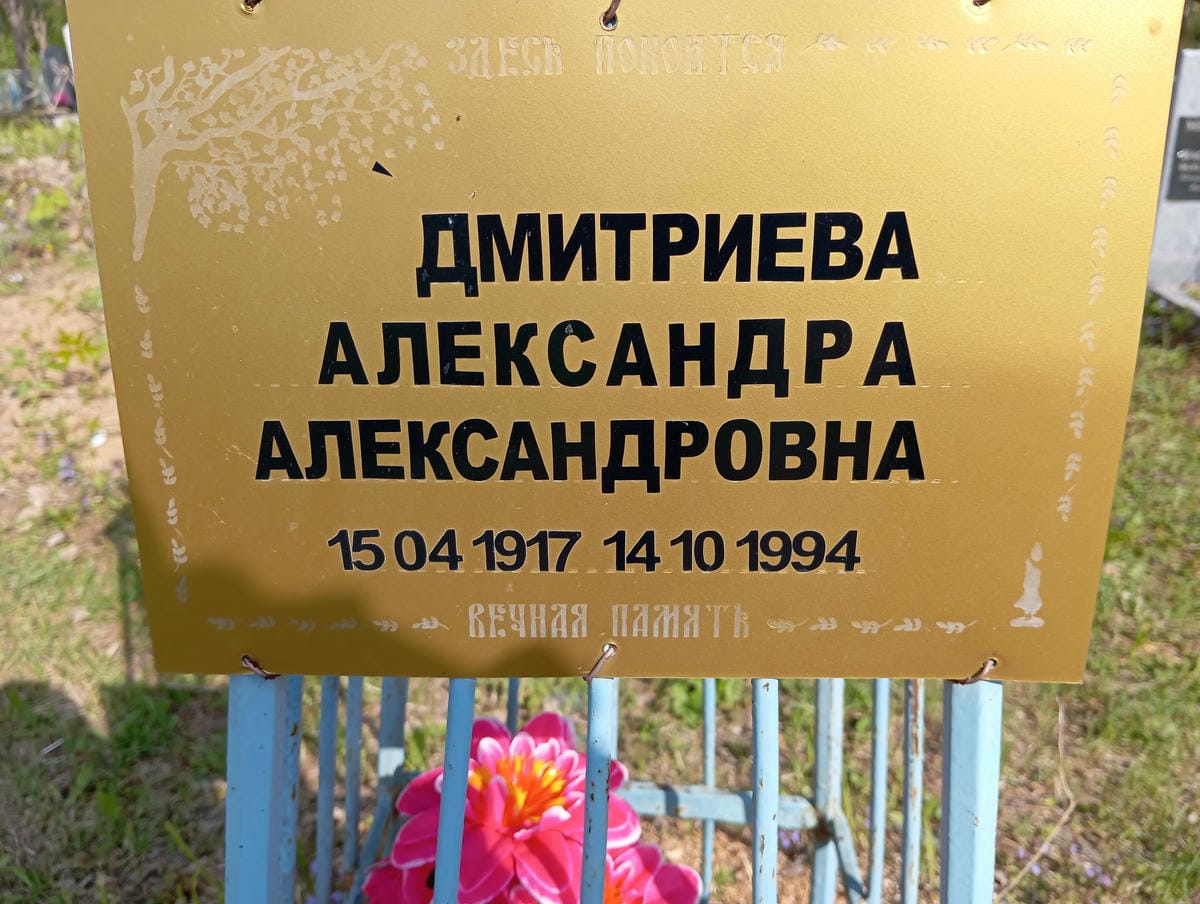 Дмитриева Александра Александровна