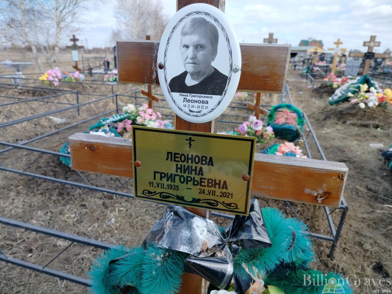 Леонова Нина Григорьевна