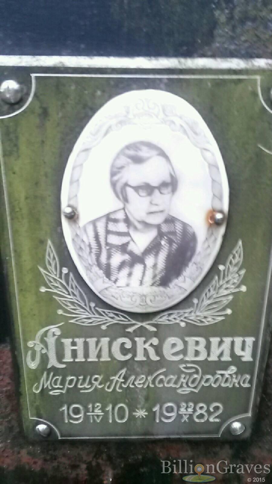 Анискевич Мария Александровна