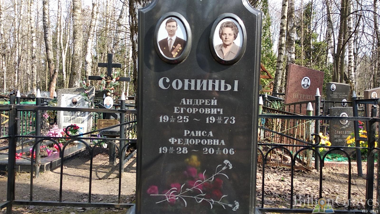 Сонина Раиса Федоровна
