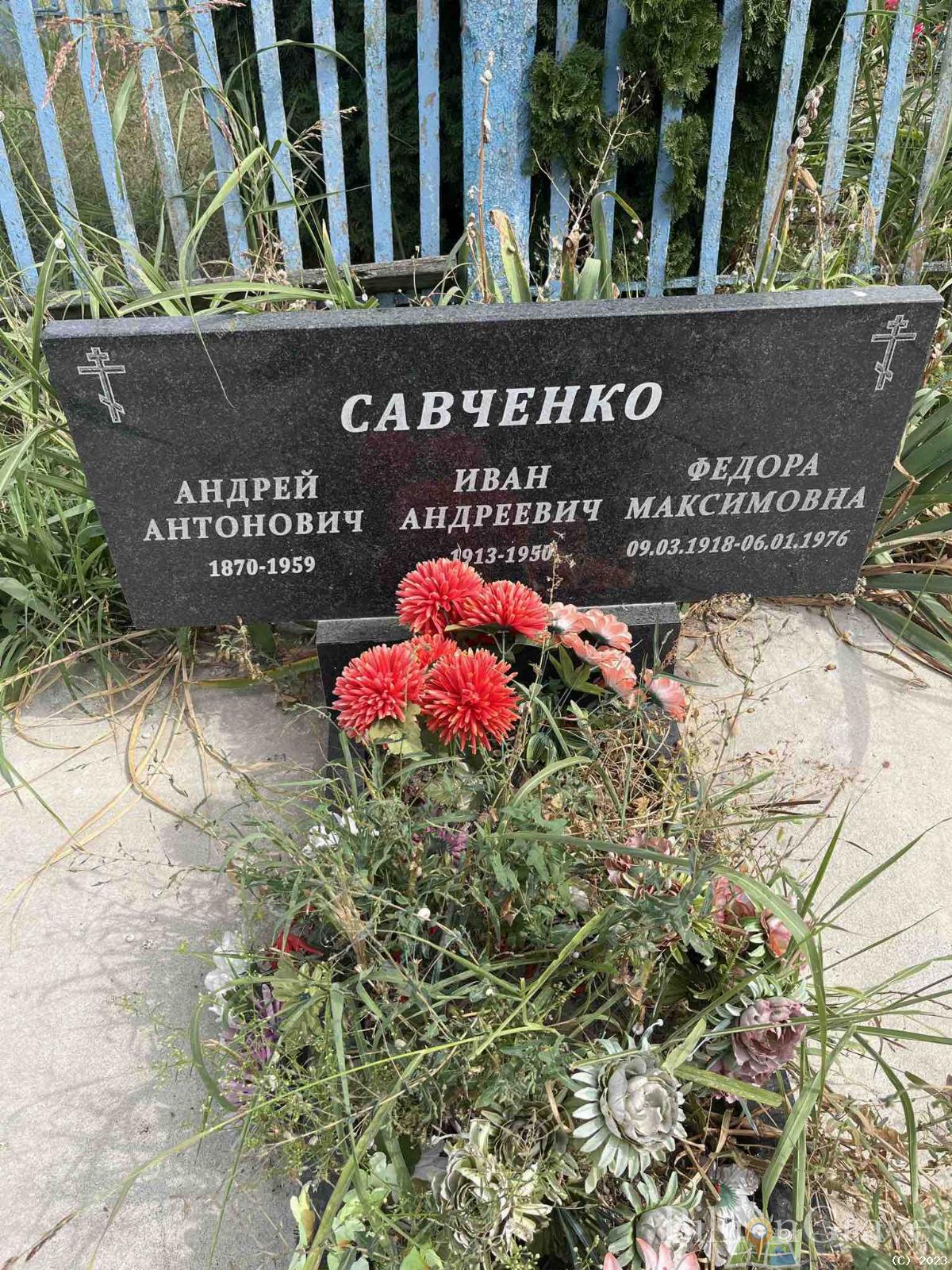 Савченко Федора Максимовна