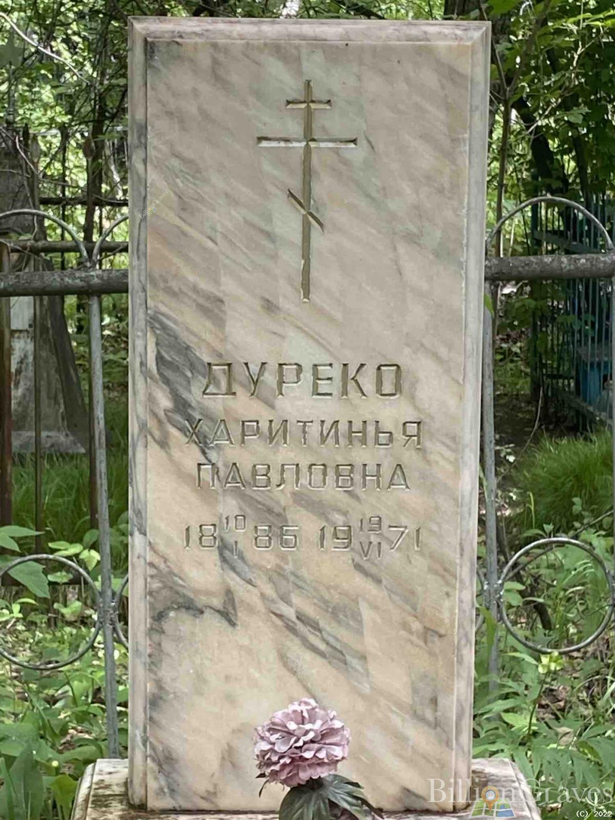 Дуреко Харитинья Павловна