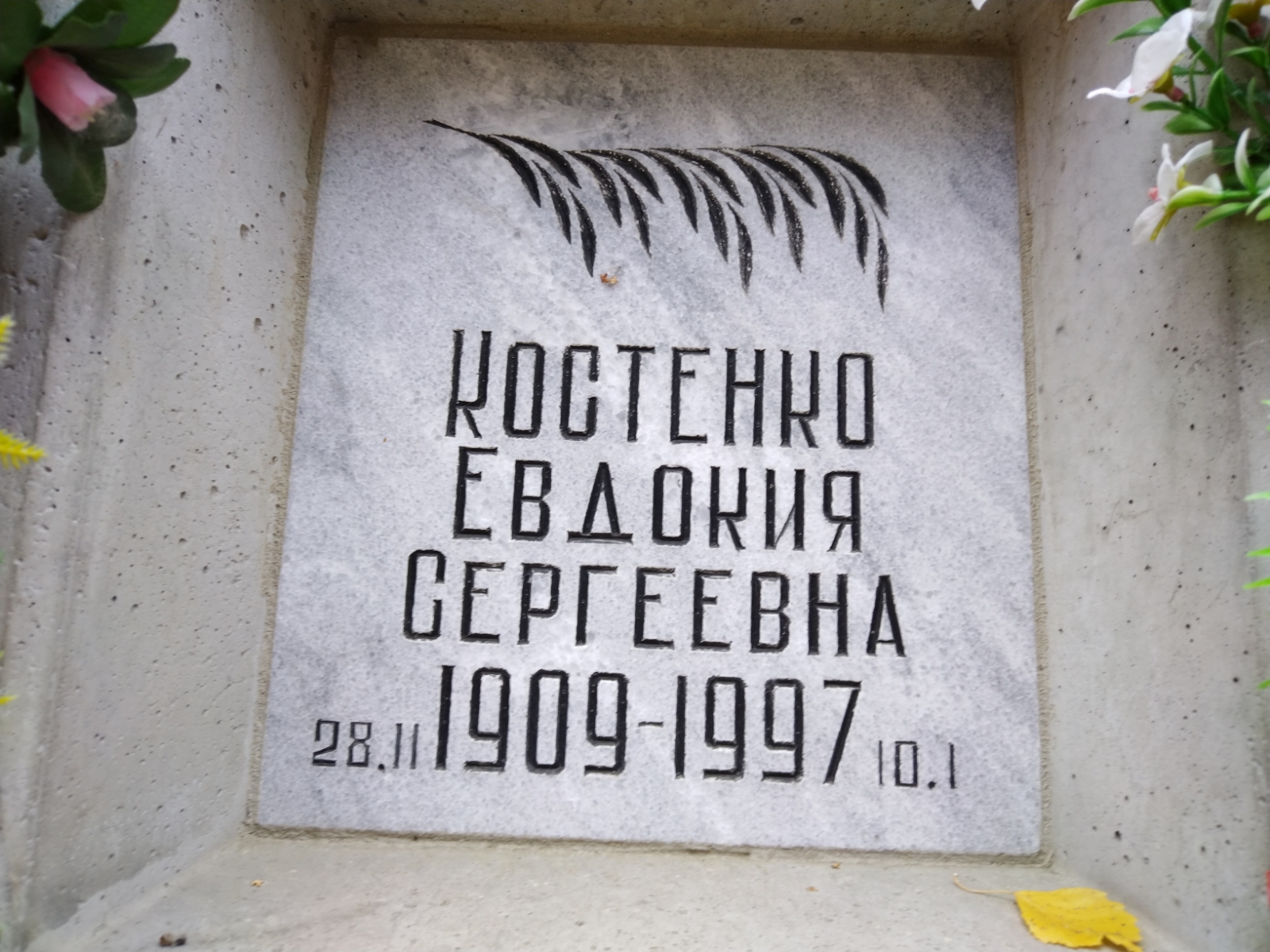 Костенко Евдокия Сергеевна