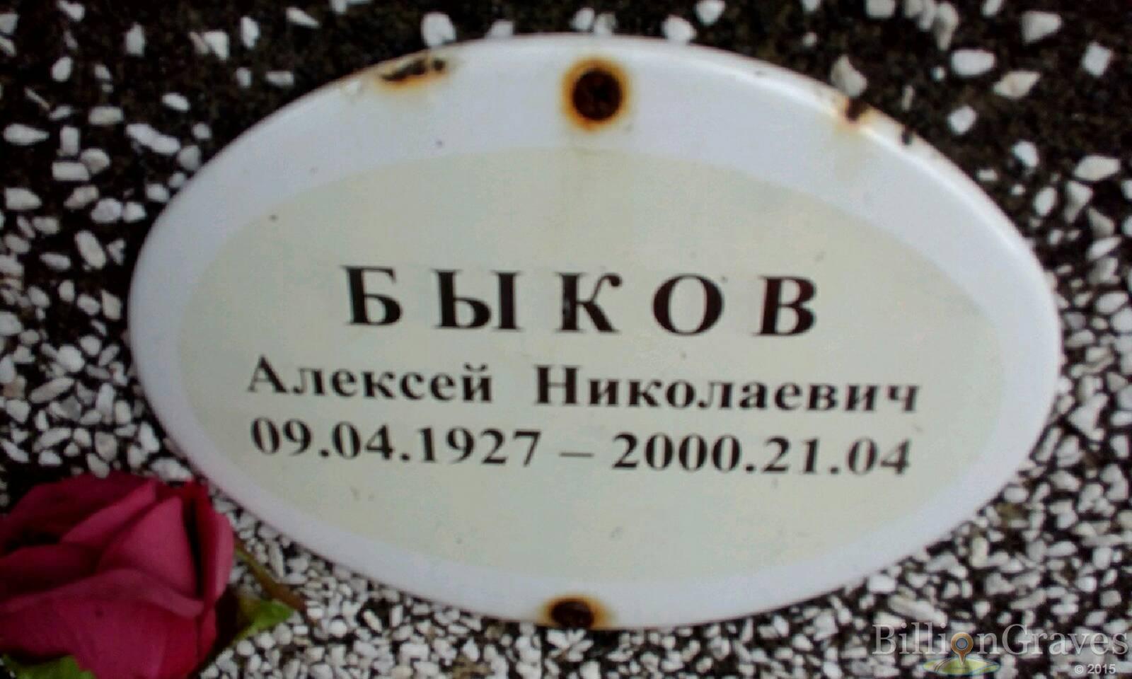 Быков Алексей Николаевич