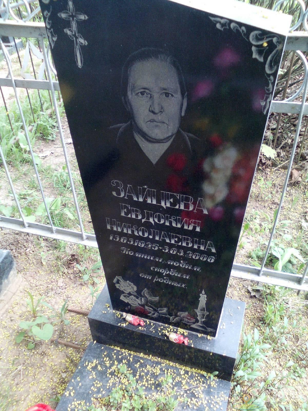 зайцева евдокия николаевна