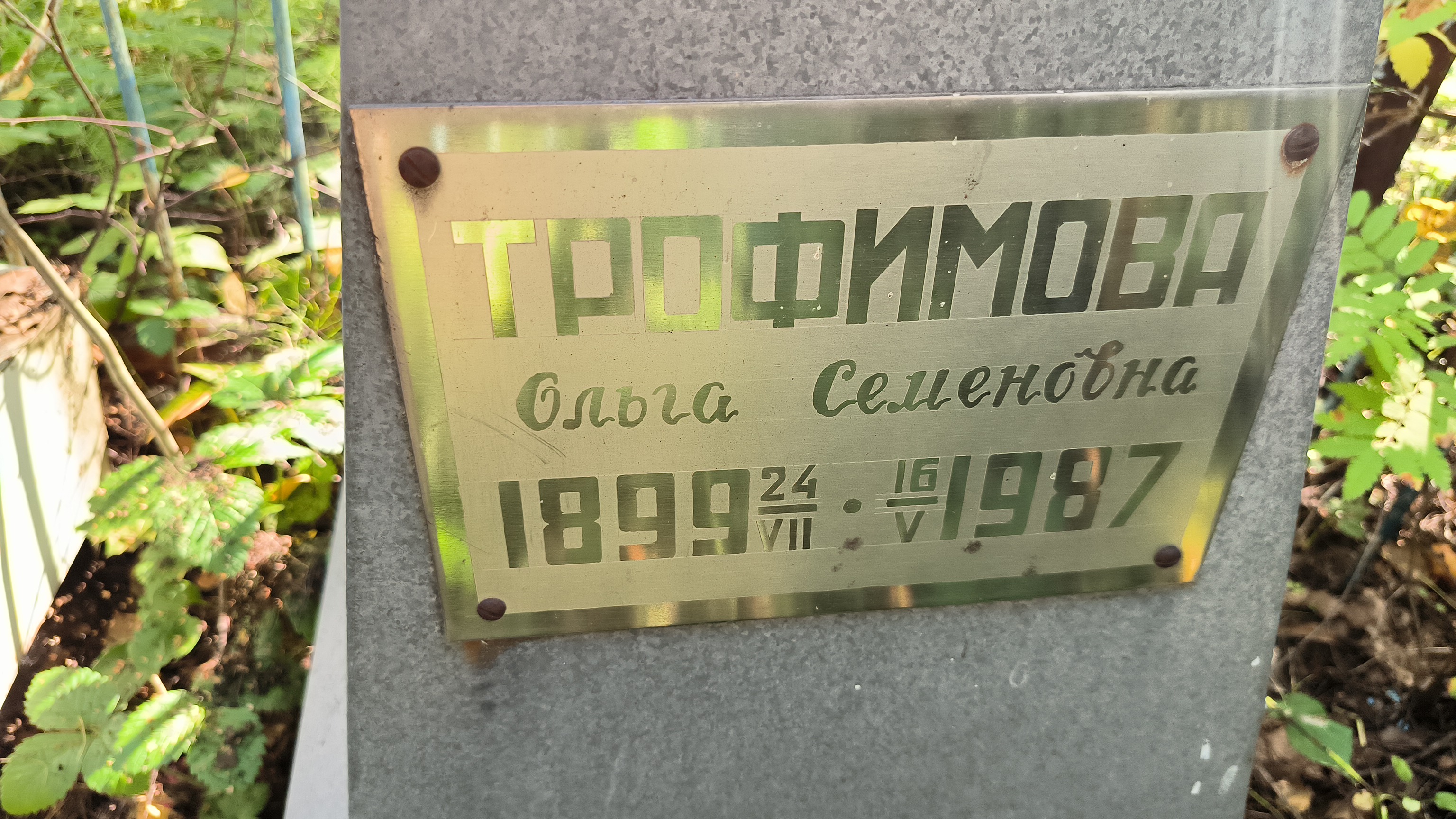 Трофимова Ольга Семеновна