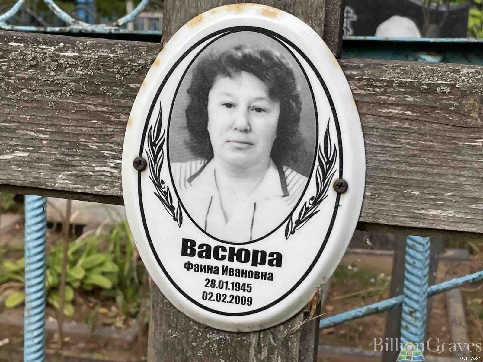 Васюра Фаина Ивановна