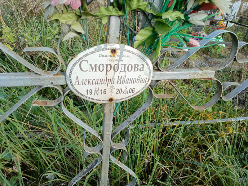Смородова Александра Ивановна