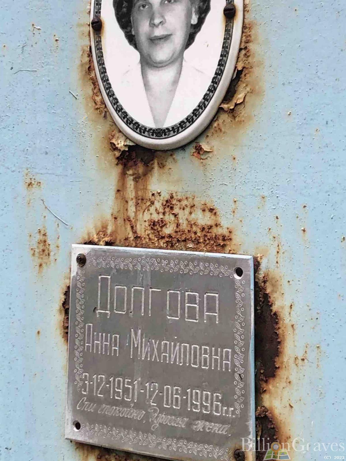 Долгова Анна Михайловна