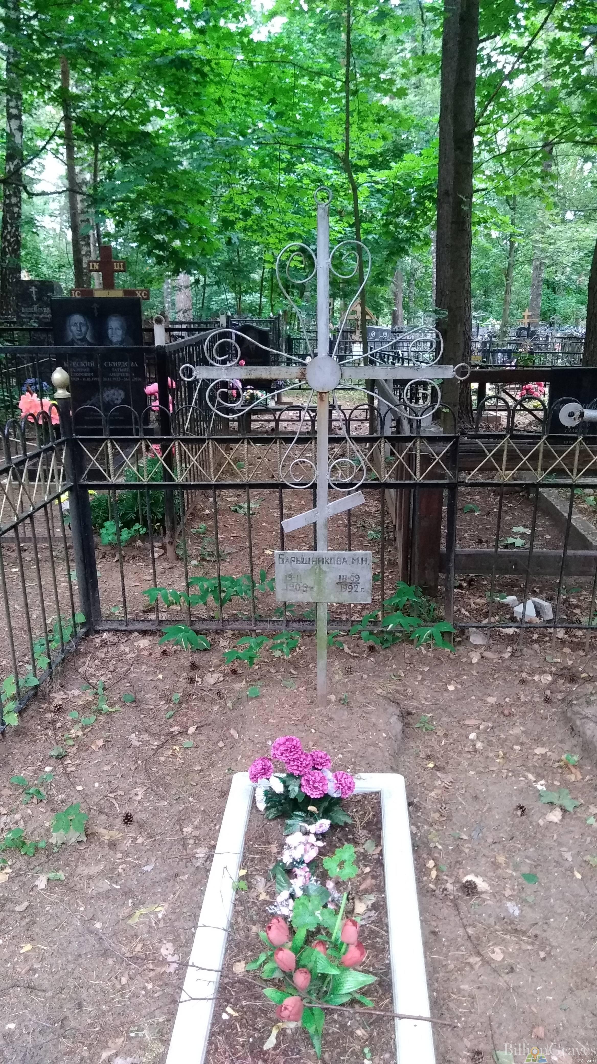 Барышникова М. Н.